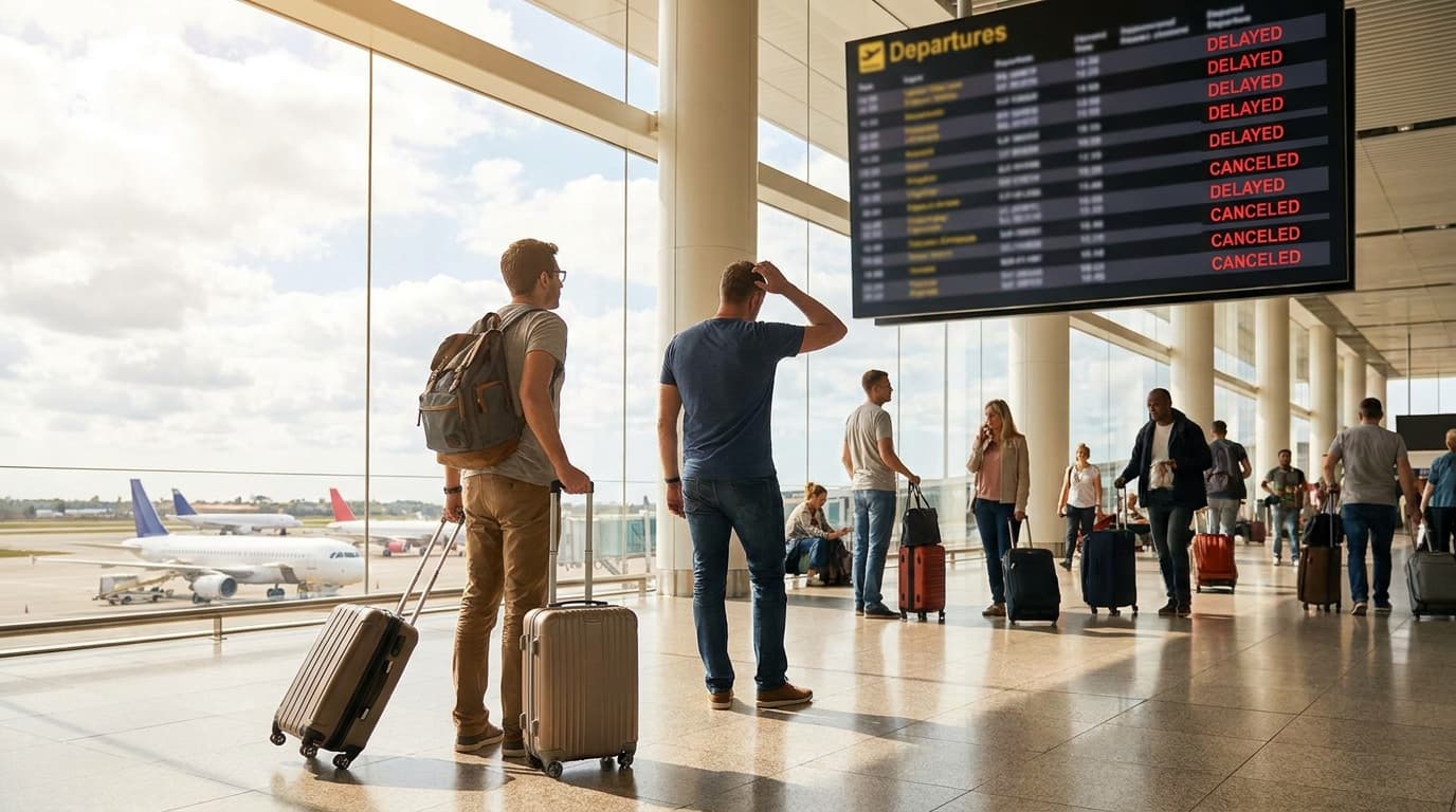 What To Do When Your Flight is Delayed or Canceled? A Traveler's Guide