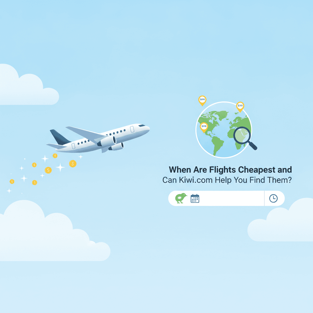When Are Flights Cheapest and Can Kiwi.com Help You Find Them?
