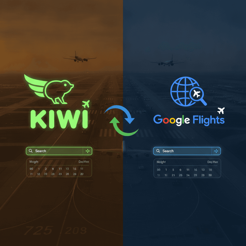 Kiwi vs Google Flights: Which Should You Use First?