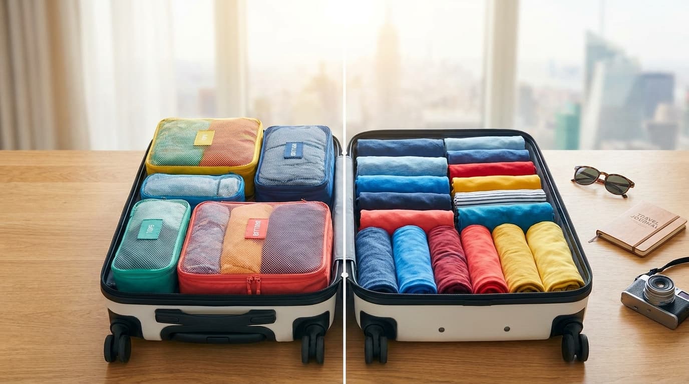Packing Cubes vs. Rolling Your Clothes: Which is the Best Way to Maximize Luggage Space in 2026?