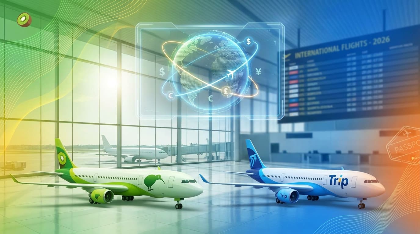 Kiwi.com vs Trip.com: Which is Better for Cheap International Flights (2026)?